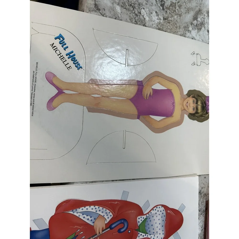 1992‎ Golden Full House Paper Doll Michelle Set 12